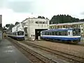 駅に併設される車両基地