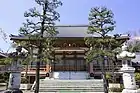 安長寺本堂（梅坪町、2019年（平成31年）4月）