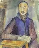 『若い中国人』Young Chinese Man、1919年ハンブルク美術館