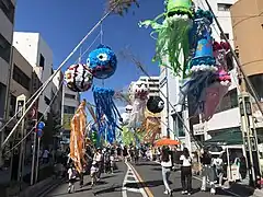 御幸本町の商店街