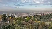 アンカラの中心部を望む