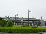 リニューアル前の駅舎（2009年5月）