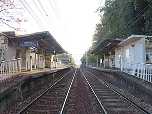 京阪石山坂本線 穴太駅