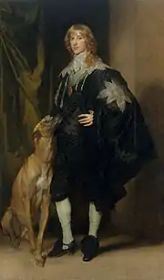 『リッチモンド公ジェームス・ステュアートの肖像』（1637年ごろ）メトロポリタン美術館所蔵（ニューヨーク）