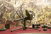 M3対空銃架に架装されたM2