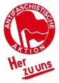 反ファシスト運動(Antifa)のポスター「我々に参加せよ」(1932年)。