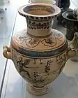 ハドラの花瓶（Hadra vase）と呼ばれるヘレニズム時代のヒュドリア前3世紀頃旧博物館所蔵