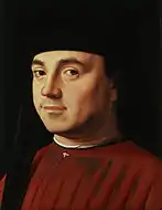 Portrait of a Man アントネロ・ダ・メッシーナ. 1474-1475年頃