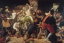 「酔っ払い」(1896)メキシコ国立美術館蔵