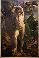聖セバスチャンの殉教 Pinacoteca del Castello Sforzesco