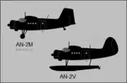 An-2V 側面図