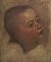 幸彦像(1907年、栃木県立美術館蔵)
