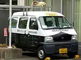 公民館の青パト