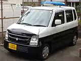 自主防犯活動用自動車(青色)