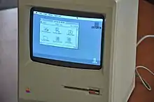A screenshot of the original Mac OS. See caption.