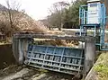 改修前の荒井戸頭首工(2009年撮影)