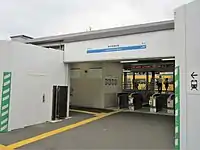 仮設北口(2019年7月21日)