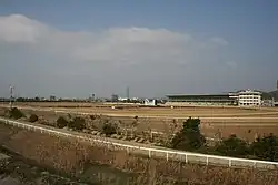 荒尾競馬場遠景