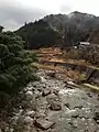 田島橋から上流方向を望む