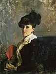 エリザ夫人の肖像(未完成)