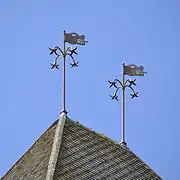 アルドゥレ城の風見鶏
