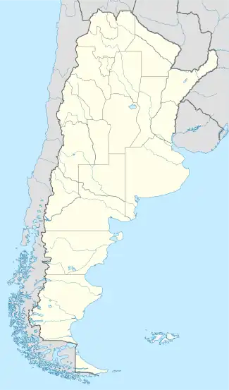 ロサリオの位置（アルゼンチン内）