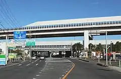 インター入口（国道366号、大府市側の入口）