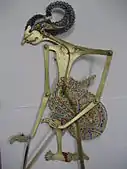 ワヤン・クリのアルジュナ