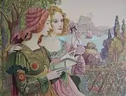 Légende Dorée (waterverf)