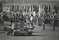 閲兵式に参加する特戦（戦闘服姿、1973年）