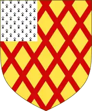 Arms of the Earl of Gainsborough