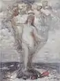 海から生まれるヴィーナス、1872年、Museum Kunsthaus Heylshof