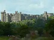 アランデル城外壁