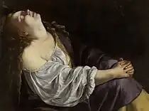 『マグダラのマリアの法悦』1620年-1625年 個人蔵