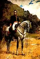 Retrato ecuestre de Bolívar, 1888