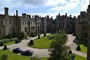 アランデル城の中庭