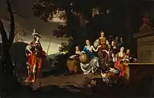 ミネルヴァと9人のミューズ (1662)  トレド美術館