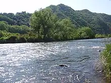 旭川の風景(建部町川口・品田)