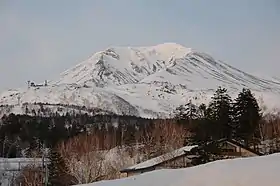 旭岳温泉側から