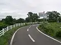 石狩川百景休憩所付近