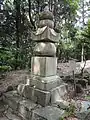 宇治市朝日山頂の五輪塔
