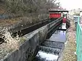 安積疏水第一分水路取水口(小型堰)