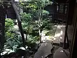 母屋の中庭（2015年5月撮影）