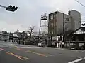 北側にある火の見櫓