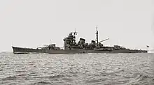 大日本帝国海軍の重巡洋艦「足柄」