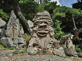 道祖神(長野県長野市大岡地区にて)。