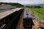 阿蘇駅（2006年9月4日）