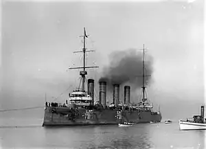 1 等巡洋艦「阿蘇」。