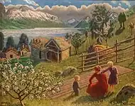 Sandalstrand (1926)  コーデー・ベルゲン美術館