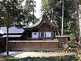 足助八幡宮本殿（足助町、2012年（平成24年）2月）